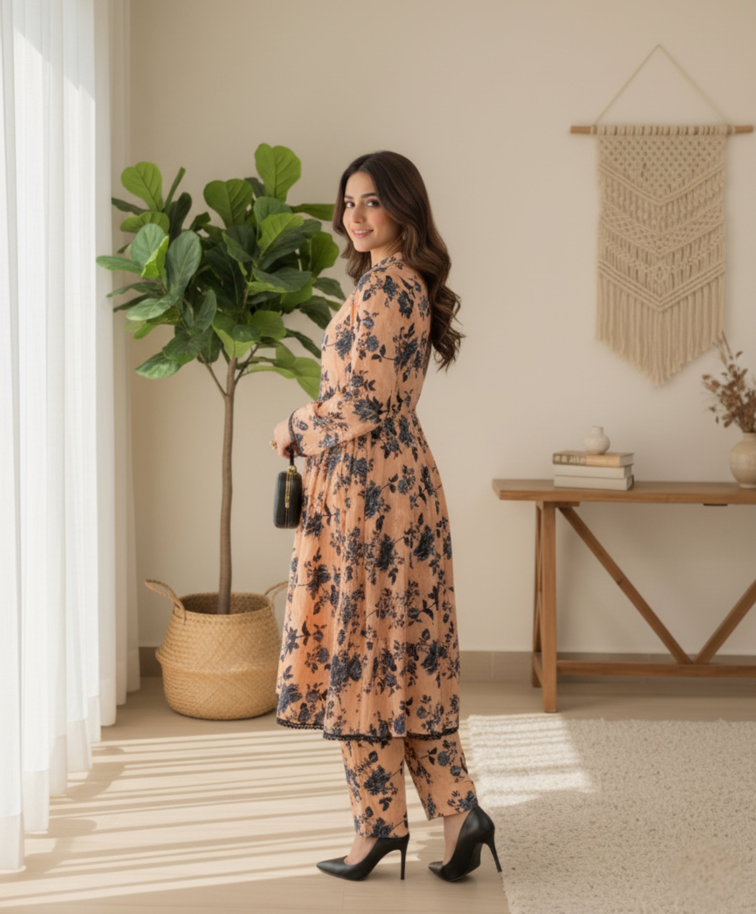 ARZOO 2PC GHAIR FROK